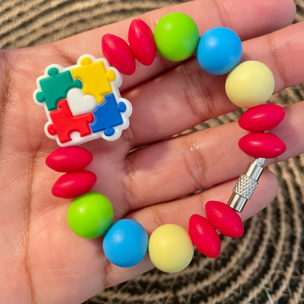 Autism Awareness Tumbler Charm